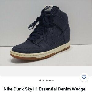 Rare Nike Dunk Sky High Denim